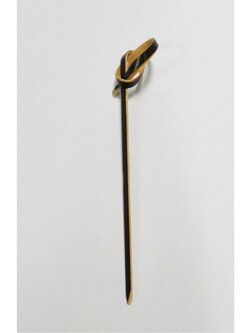 WCP30 ไม้จิ้มค็อกเทลหรือไม้บาร์บีคิวสีดำแบบดาบ 9ซม.