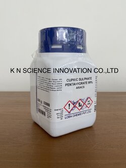 Copper (II) sulfate-5-hydrate, AR ,500 g, Loba 0308000500