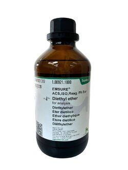 100921.1000 Diethyl ether for analysis EMSURE® ACS,ISO,Reag. Ph Eur 1 L , Merck