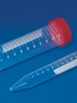 Centrifuge Tube ,Conical Bottom,50 ml,P.P สามารถ Autoclve ได้ (ก้นแหลมมีฝา),POLYLAB 63302