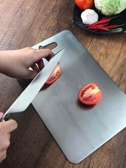 CBSS-M เขียงสเตนเลส ไซส์M ผลิตจากสเตนเลสเกรดพิเศษ AISI 304 ปลอดสนิม