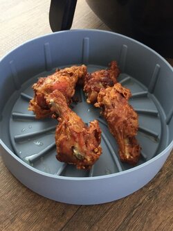 POT-2LG หม้อทอดซิลิโคนสีเทา ขนาด(ใหญ่)