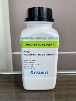 MAGNESIUM NITRATE 6 hydrate AR KemAus 500 GM KA300