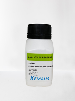 PYRIDOXINE HYDROCHLORIDE (Vitamin B6) AR KemAus 25 GM KA3111