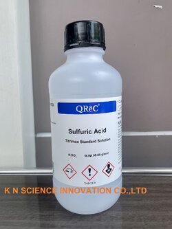 Sulfuric acid,0.5N (0.25mol/L) ,1 L,ยี่ห้อ Qrec, Newzealand S7091-0-1000