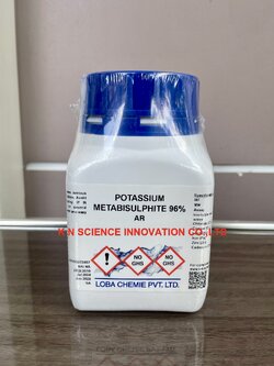 Potassium metabisulfite, Min 96%, AR ,500 g ,Loba 0539500500