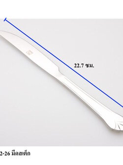 มีดสเต็ก5มม. 22.7 ซม.