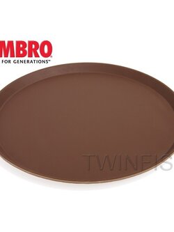 NST-016CAMBRO ถาดเสิร์ฟกันลื่นชนิดตกไม่แตก แบบกลม 16 นิ้ว