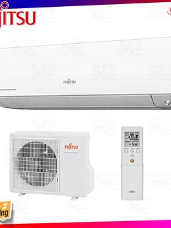 Fujitsu แอร์ติดผนังขนาด Inverter 17618BTU รุ่น ASMG18CMCA พร้อมคอยล์ร้อน ( ส่งฟรี )