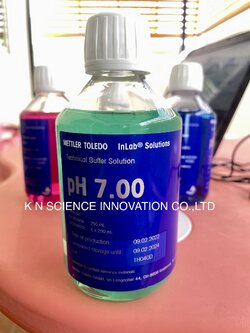 pH buffer 7.00 ,สารละลายบัฟเฟอร์,250mL ยี่ห้อ Mettler toledo 51350006