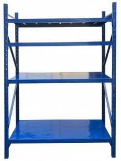 ชั้นวางสินค้า 150x60x200m สีน้ำเงิน