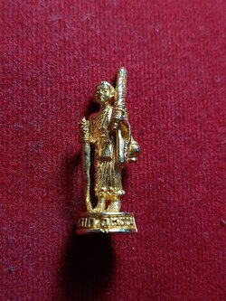 รีูปหล่อสีวลี หลวงพ่ออุตตมะ วัดวังก์วิเวการาม จ.กาญจนบุรี (SKU-05547)