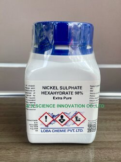 Nickel Sulphate hexahydrate, 98%, Extra Pure ,500 g,Loba 0488900500