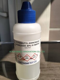 Tetra butyl ammonium hydroxide, Solution in water, 40%, Extra pure ,100 ml ,Loba 6217C00100