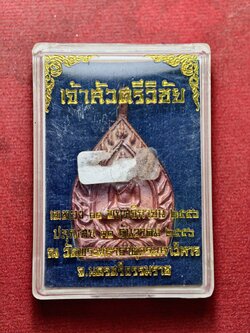 เหรียญเจ้าสัวศรีวิชัย ณ วัดพระมหาธาตุวรมหาวิหาร จ.นครศรีธรรมราช ปี 2556 พร้อมกล่อง (SKU-13722)