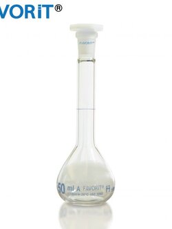 Volumetric Flasks, Class A, PE Stopper,ยี่ห้อ FAVORIT ® P8090