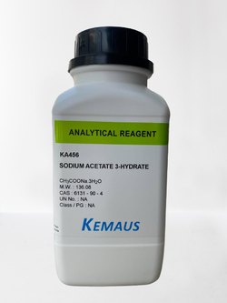 SODIUM ACETATE trihydrate AR KemAus 500 GM KA456
