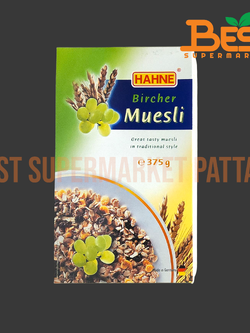 ฮาทเน่ เบิร์ชเชอร์ มูสลี่ 375 กรัม.HAHNE.Bircher Muesli 375 g.