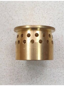 ฝาเฝืองทองเหลืองแท้ 100% วงใน LUCKY FLAME หัวเตา รุ่น HQ-712,HQ-712S