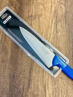 5790/8BL มีดเชฟ ขนาด 8 นิ้ว ด้ามจับสีน้ำเงิน