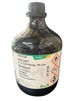 106009.2500 Methanol for analysis EMSURE® ACS,ISO,Reag. Ph Eur 2.5 L , Merck