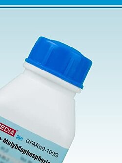 MOLYBDOPHOSPHORIC ACID (Phosphomolybdic Acid) AR Himedia 100 GM GRM629