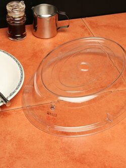 PCO-12 ฝาครอบจานใสแบบวงรี 12 นิ้ว