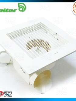 Wolter พัดลมระบายอากาศ แบบติดเพดาน ขนาด 12 นิ้ว รุ่น CP-15A (ส่งฟรีทั่วไทย)