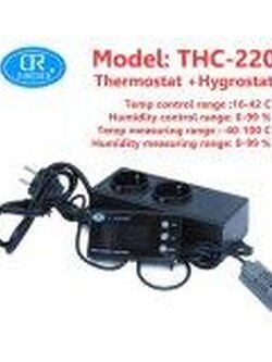 Ringder THC 220 เครื่องควบคุมอุณหภูมิและความชื้น แบบพร้อมใช้