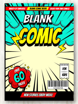 สมุดวาดการ์ตูน Blank Comic Book 8