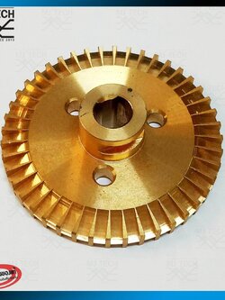 HITACHI #18 อะไหล่ปั๊มน้ำ ใบพัด - ทองเหลือง สำหรับรุ่น GX,GP,EX