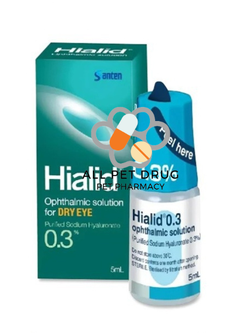 HIALID 5ml.น้ำตาเทียม OPHTHALMIC SOLUTION (0.3%)