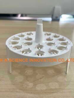 Rnd Floating Rack for 1L Beaker, PP , ยี่ห้อ Nalgene™ (**เช็คสต๊อกสินค้าก่อนสั่งซื้อ**) 5974-1015