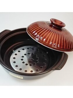 195-5911 Kikka 9 go IH หม้อเคลือบดินเผา(GINPO) ขนาดบรรจุ 2.4 ลิตร