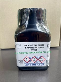 Ferrous sulfate 7-hydrate, AR/ACS ,99% (Iron (II)sulfate 7-hydrate) , 500 g, Loba 0385000500