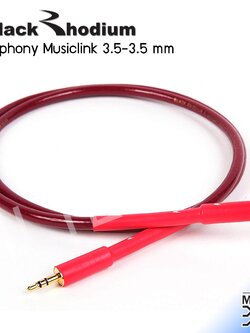 Black Rhodium Symphony Musiclink 3.5mm - 3.5mm Jack Cable 1.0m (ของแท้ 100%)