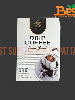กาแฟคั่วบดแบบดริป 10ซอง x 10 กรัม จรุง เวียน เลเจ้นด์ ดริป คอฟฟี่ ฟิวชั่น เบลนด์ .TRUNG NGUYEN LEGEND. Drip Coffee Fusion Blend 10 sachets x 10 g.