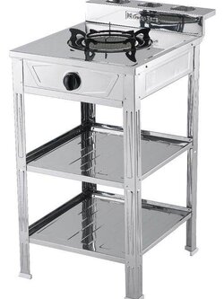 Lucky Flame เตาแก๊ส แบบตั้งพื้น 2 ชั้น รุ่น AT502I **การรับประกัน5 ปี**