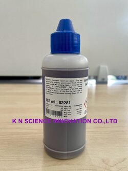 Bromocresol purple, solution, indicator ,125 ml , Loba 0228100125