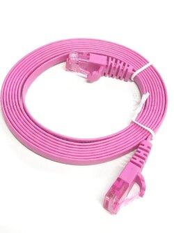 สายแลน Link US-5042-7 CAT 5E UTP FLAT PATCH CORD 2 M.