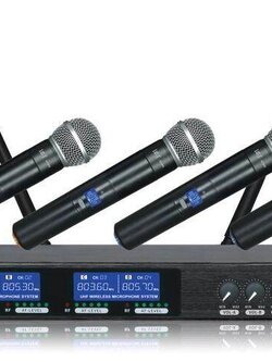 E3 AT808 (ส่งฟรีทั่วไทย) MIC แบบถือ 1 ชุด 4 ตัว