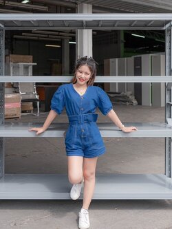 ชั้นวางสินค้า 200x60x200m สีเทาเข้ม สำเนา