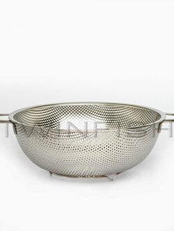 SSTE-255 กระชอนสเตนเลส 2 หู25.5 ซม.