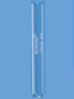 Test tube, Without Rim, BOROSIL หลอดทดลอง ชนิดไม่มีขอบปาก 9820