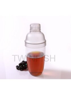 PSK-350 ขวดผสมค็อกเทลพลาสติกใส