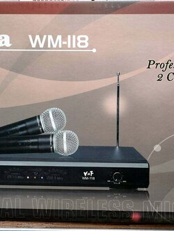 TECHNICA WM-118 ไมค์ wireless vhf