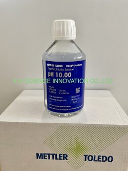 pH buffer 10.00 ,สารละลายบัฟเฟอร์,250mL ยี่ห้อ Mettler toledo 51350010