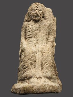 รูปหล่อเนื้อผง หลวงปู่เทพโลกอุดร ไม่ทราบที่ (SKU-01772)