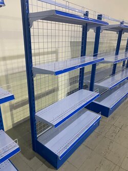 ชั้นวางสินค้า มินิมาร์ท 1 ด้าน 1 ช่อง : 90x35x150 CM