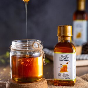 蜜蜂秘密品牌蜂蜜：芳香与甘甜的五五月蜂蜜，经济实惠 | Siam Bee Secret Honey: Premium Fifth-Month Honey with a Fragrant Aroma and Smooth Sweetness at an Affordable Price